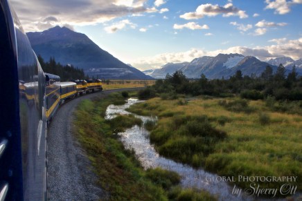 Alaska railroad photography Coastal Classic Alaska railroad Coastal Classic