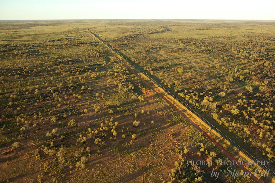 Alice Springs from above