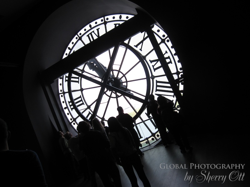 Clock in Musee D'Orsay