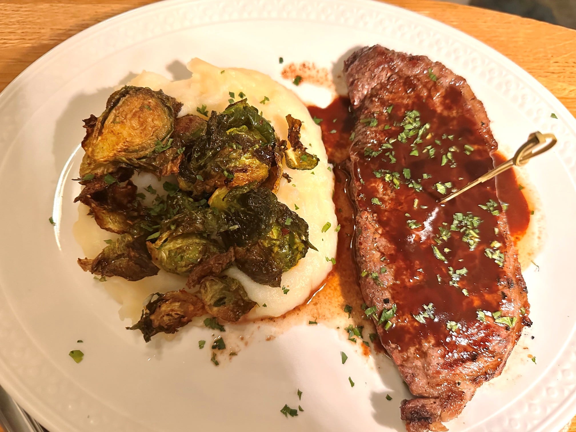 Niman Ranch Ribeye at the Fairmont