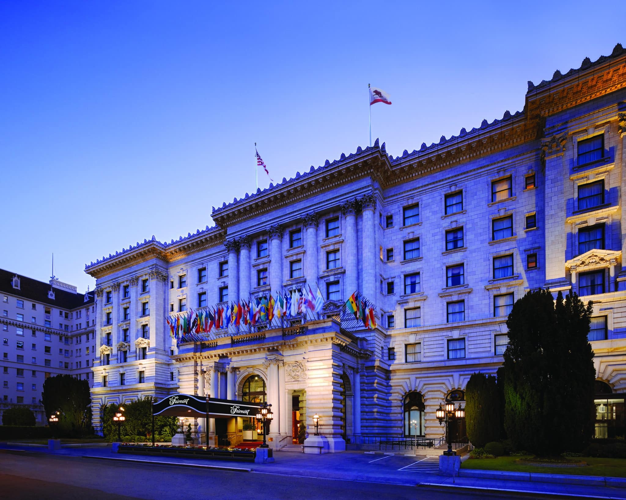 Outside view of The Fairmont. Credit Fairmont.