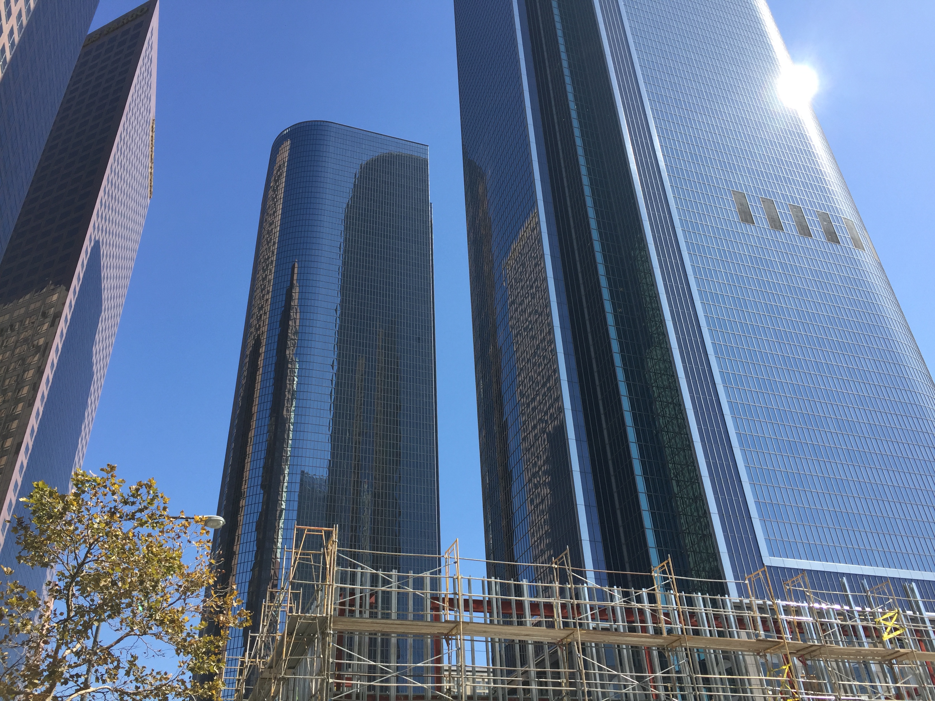 Downtown LA skyline