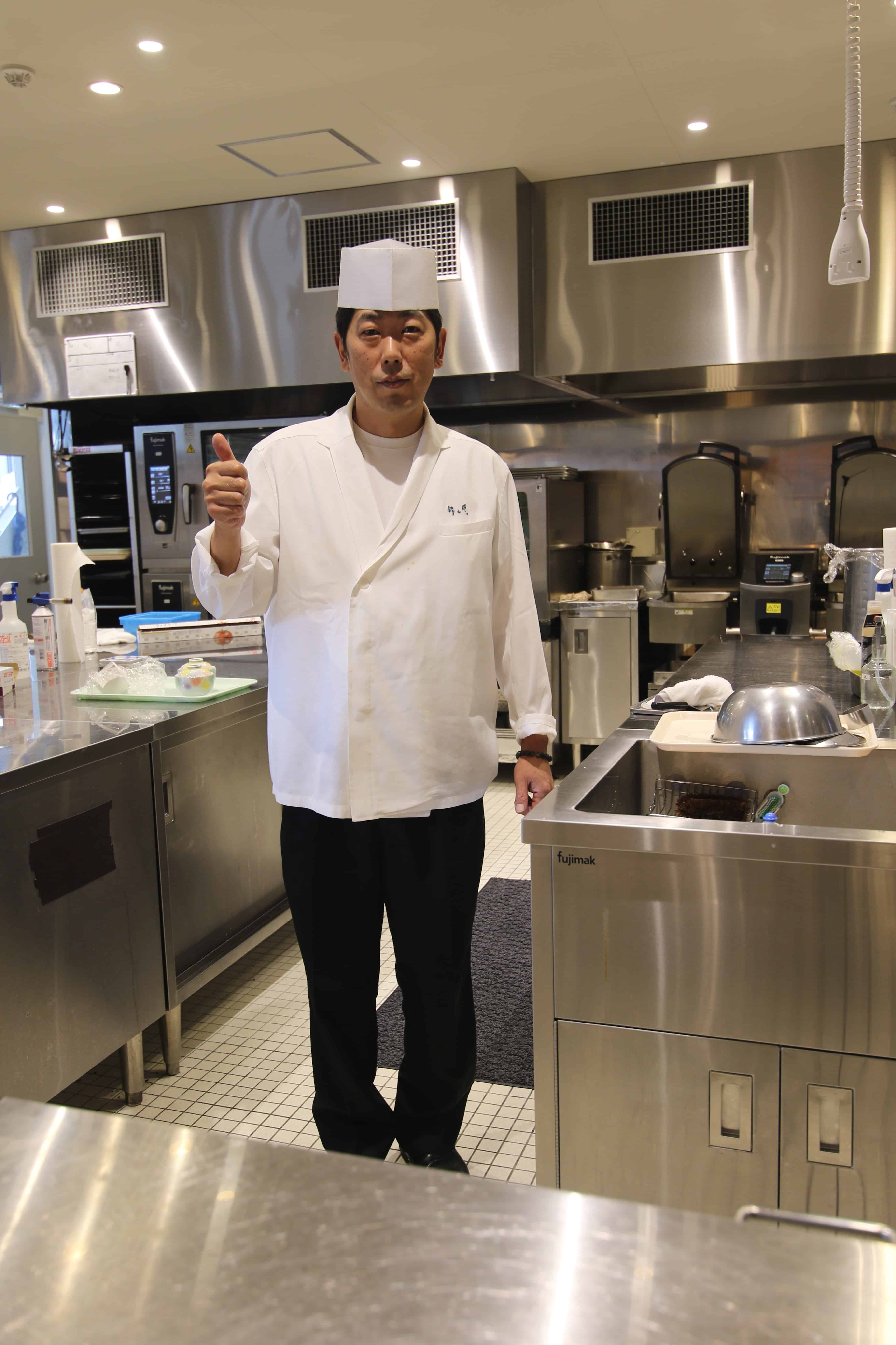 The Chef at Kaneyamaen