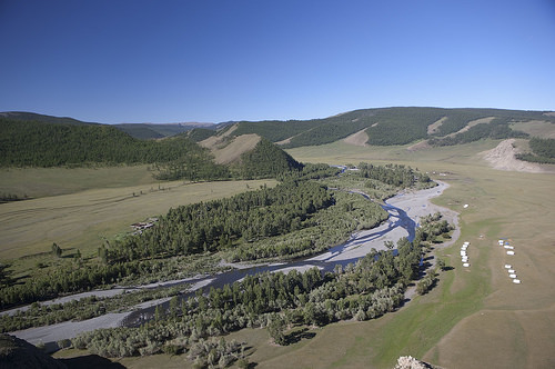 bunkhan valley, mongolia, lapis sky camp, national geographic expeditions, mongolia horse trek, ger, camp