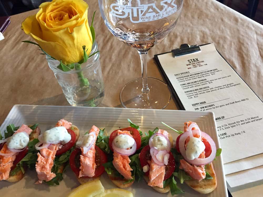 STAX Wine Bar & Bistro in Morro Bay, California