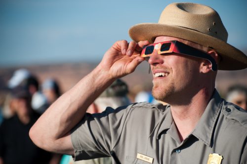 Eclipse safety glasses
