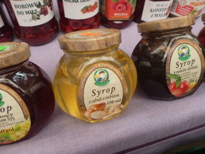 Onion syrup