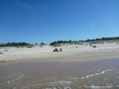 The Beach and the Baltic Sea at Słowiński National Park