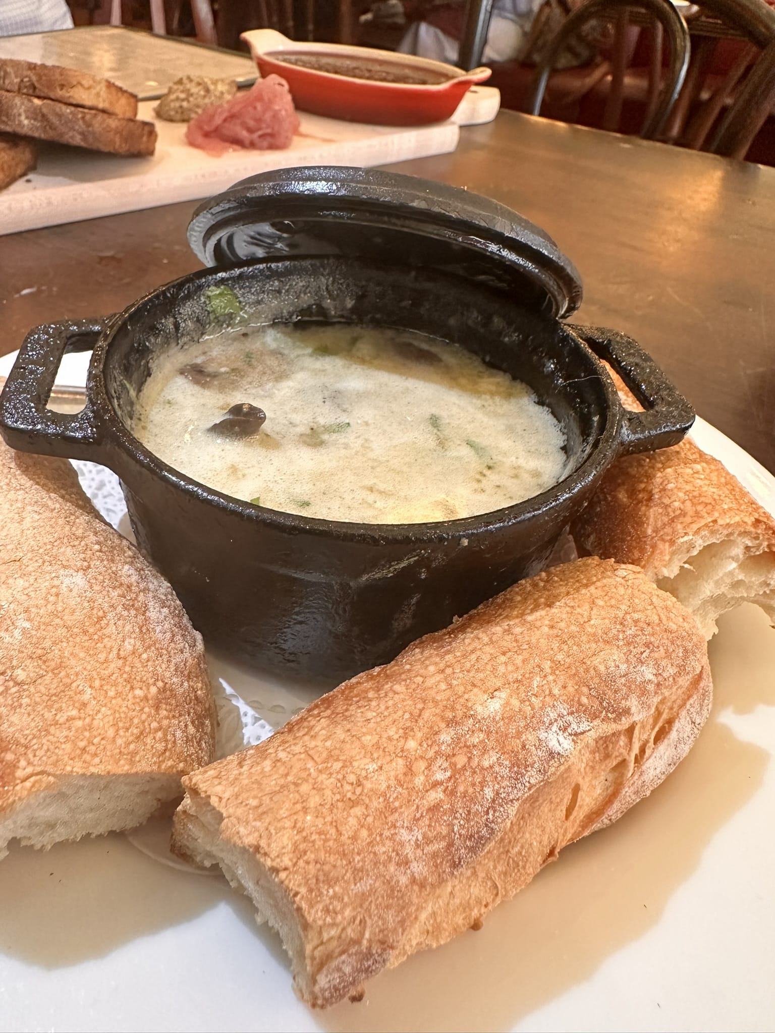 The to-die for Escargots at Parc Restaurant