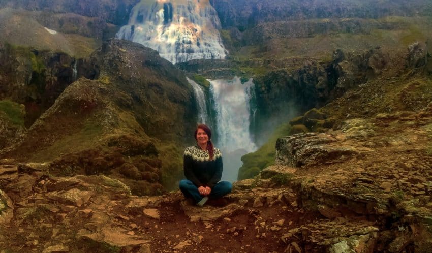 Renee Blodgett in Iceland