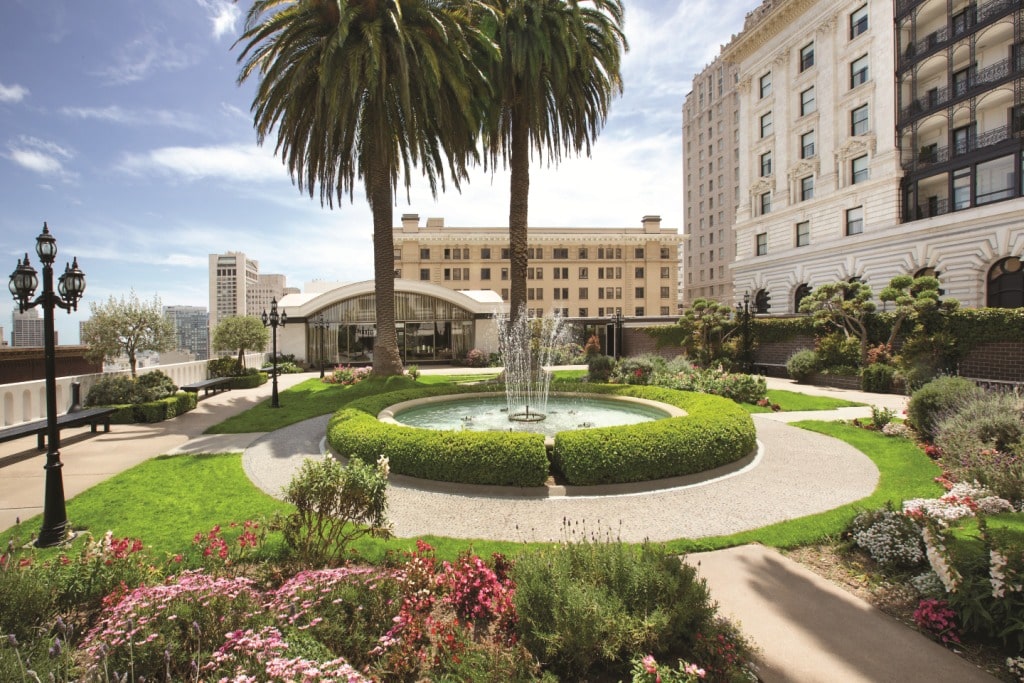 The Roof Garden. Credit: Fairmont.