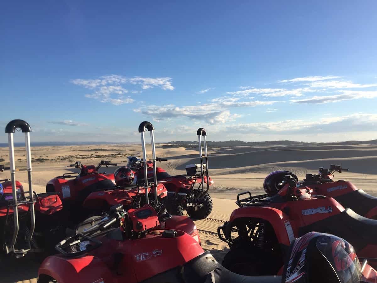 Sand Dune Adventures at the extraordinary Worimi Sand Dunes, New South Wales