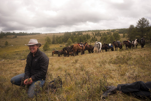 mongolia horse trek, writing horseback, sarah cornellier, mongolia horseback riding  