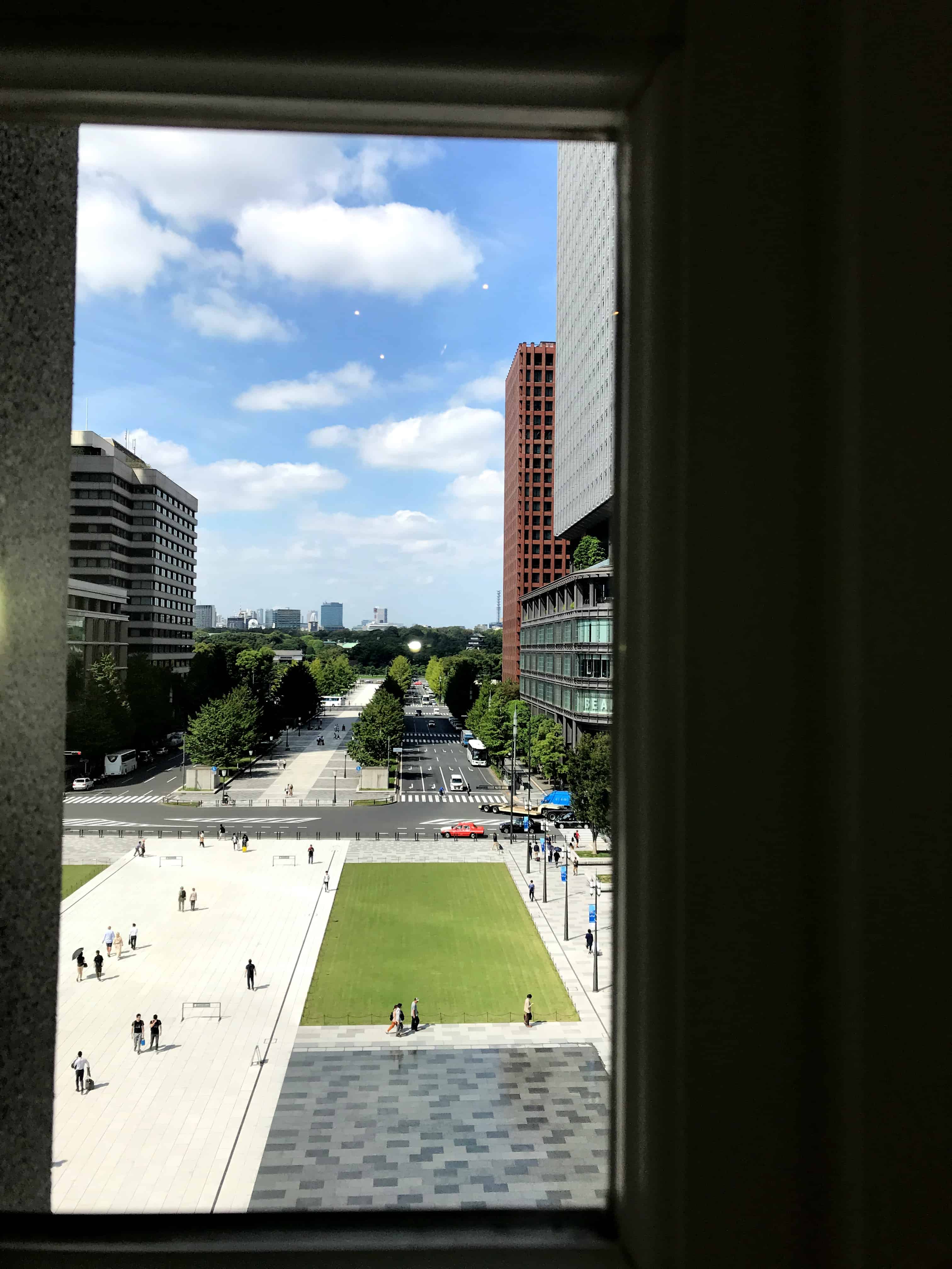 the Tokyo station hotel