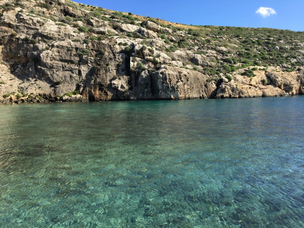 Xlendi Bay on Gozo. Xlendi Bay on Gozo.