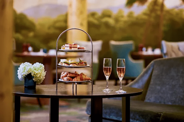 Afternoon tea at the Fairmont