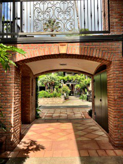 Walking through the property
