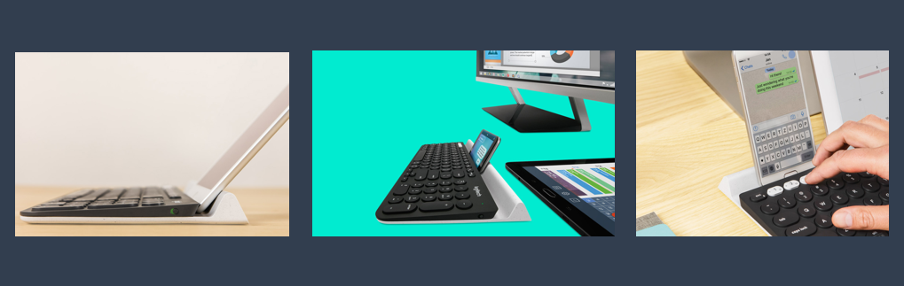 Logitech multi-feature keyboard