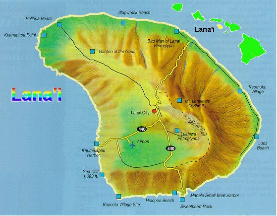 map_lanai lanai map