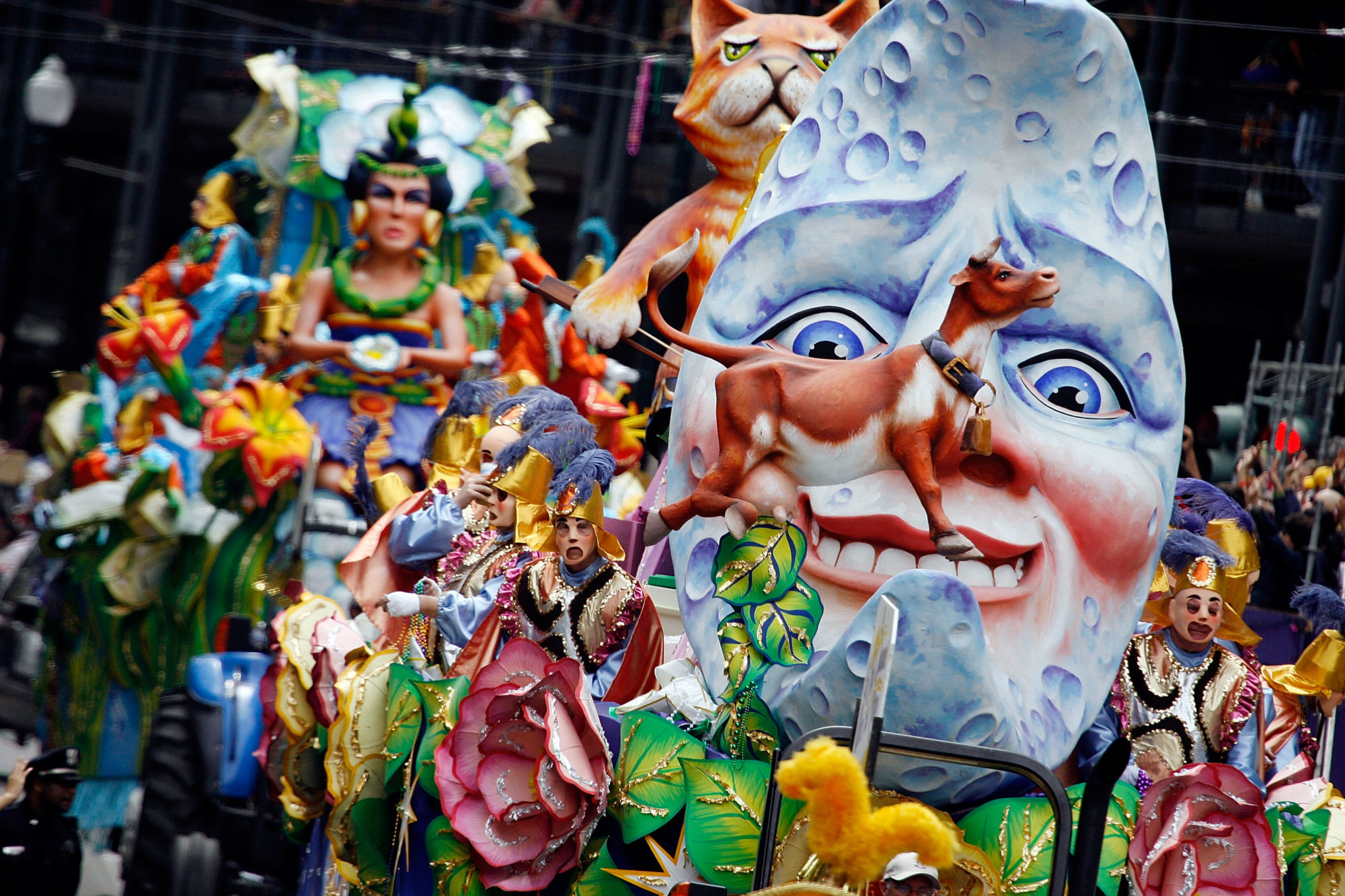 New Orleans Celebrates Mardi Gras