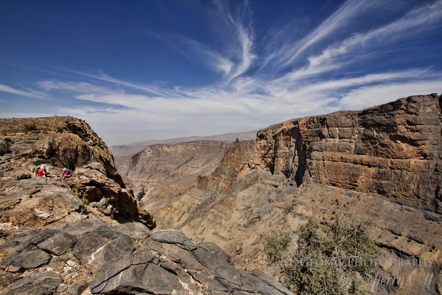 Oman The Al Hajar Mountain Range's Wispy Skies & Abandoned Villages