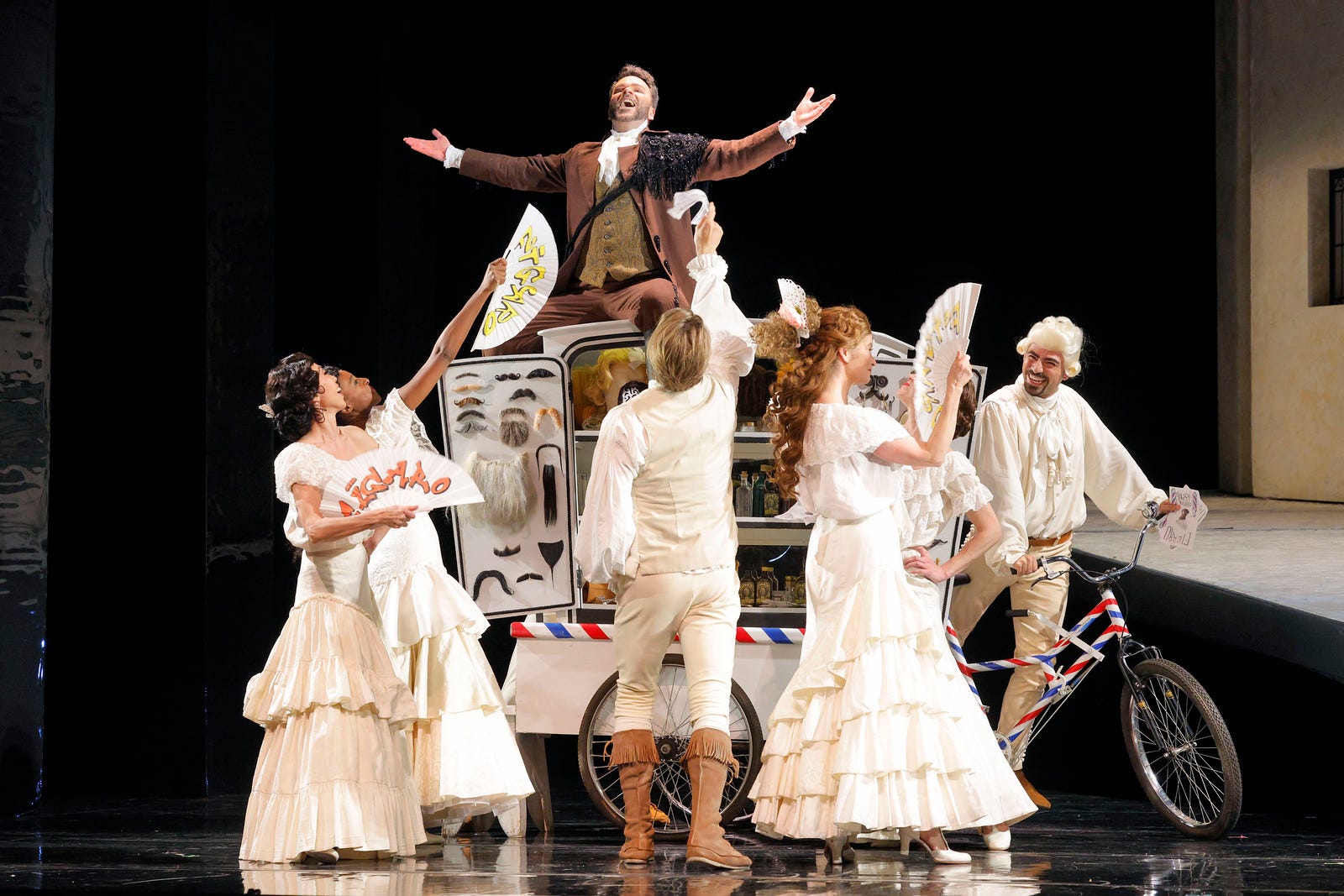 Figaro in The Barber of Seville / Credit: Cory Weaver/SF Opera