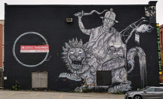 PHOTOS: Street Art in Richmond - Travels of Adam - https://travelsofadam.com/2017/03/street-art-richmond/