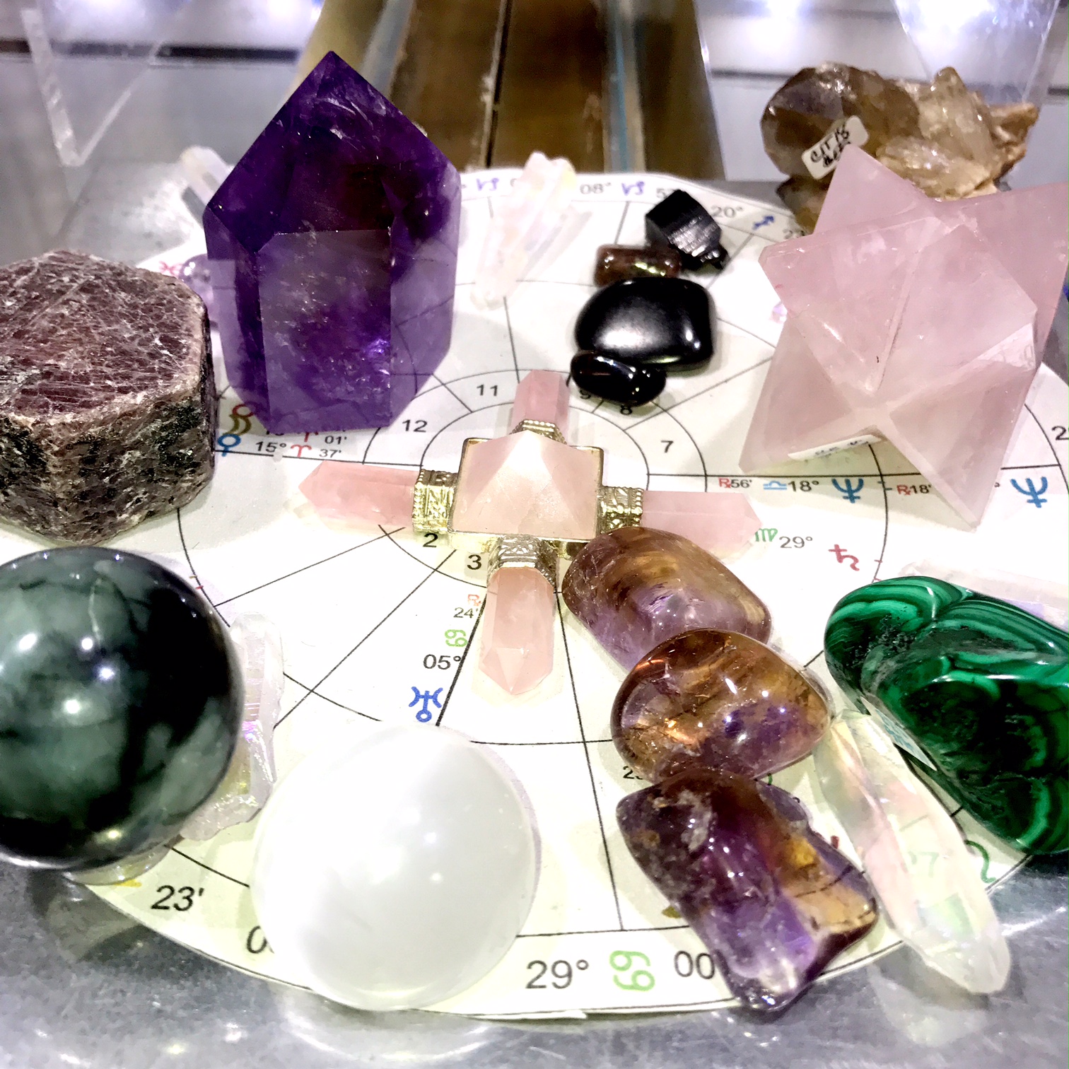 astrology crystals