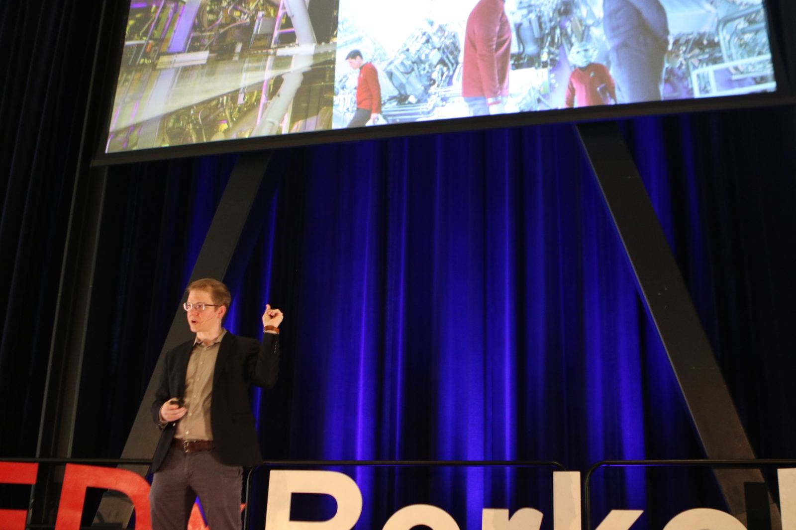 A fusion reactor facility, a slide from Patrick Poole's TEDxBerkeley talk