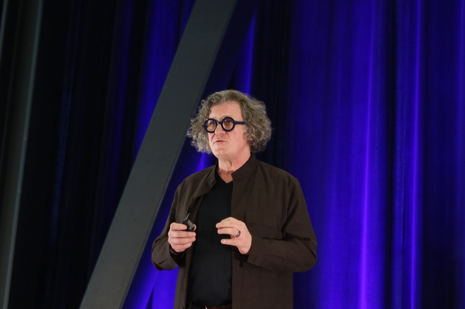 Jon McCormack speaking at TEDxBerkeley 2026