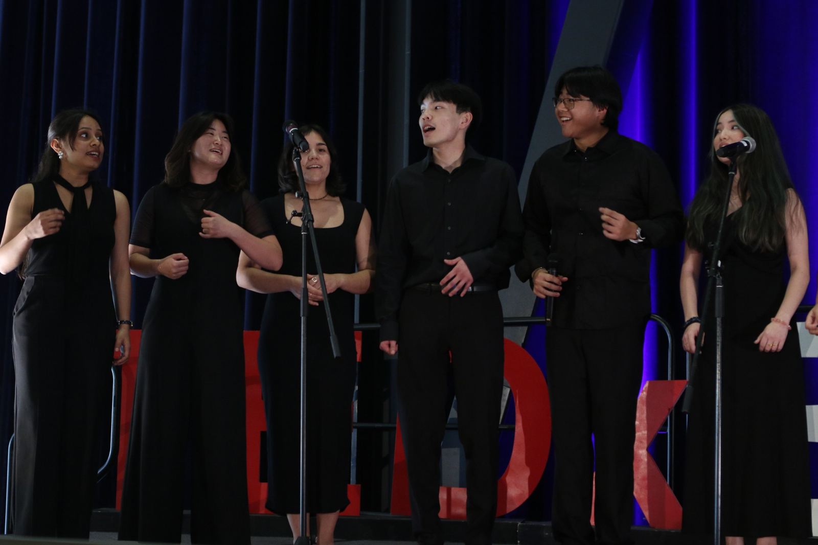 The Cal Jazz Choir performing at TEDxBerkeley 2026